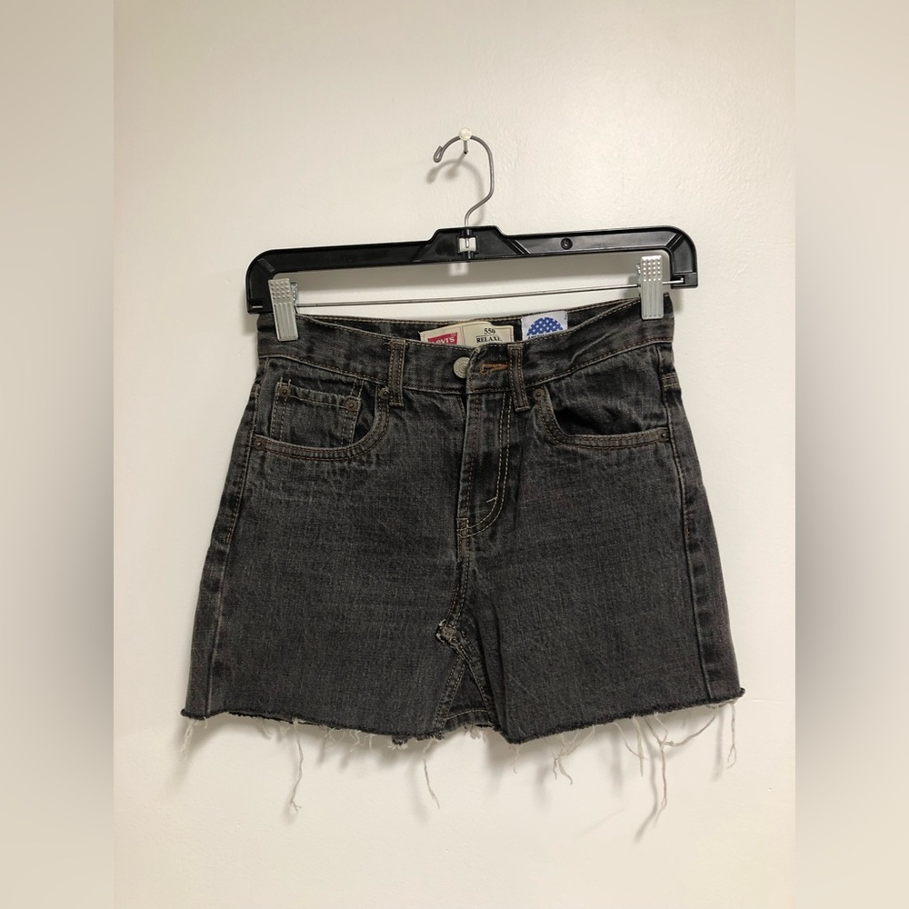 Levi's 550 relaxed women's skirt size 14slim W25" L27" American butt